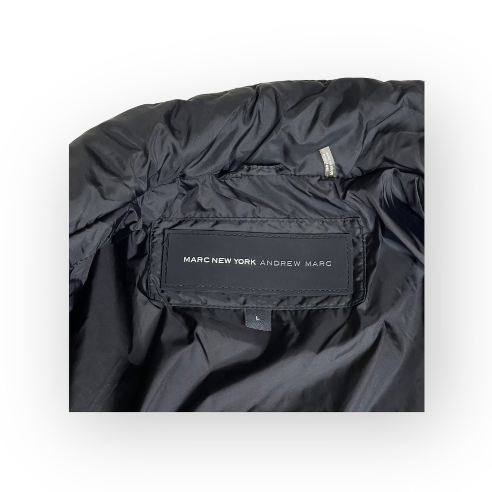 Andrew Marc 𖤗 Fulton Quilted Lightweight Puffer Zip Field Jacket 𖤗 Black 𖤗 L - Picture 7 of 16